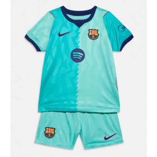 Barcelona Karim Adeyemi #14 Replika Tredje Tröja Barn 2026-27 Kortärmad (+ Korta byxor)